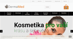 Desktop Screenshot of dermamed.cz